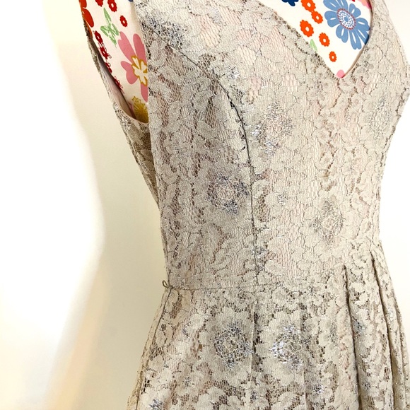 Donna Morgan Lace Overlay Dress - Picture 4 of 10